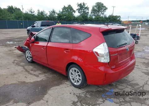 2014 Toyota Prius V Three z USA, uszkodzony, nr VIN JTDZN3EU9EJ011070